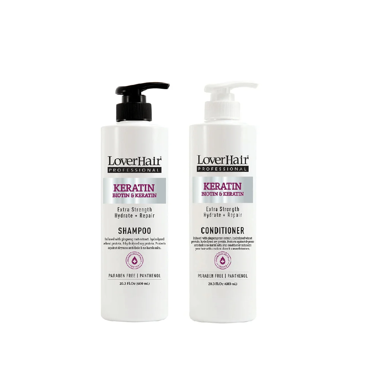 Keratin Biotin Shampoo Conditioner